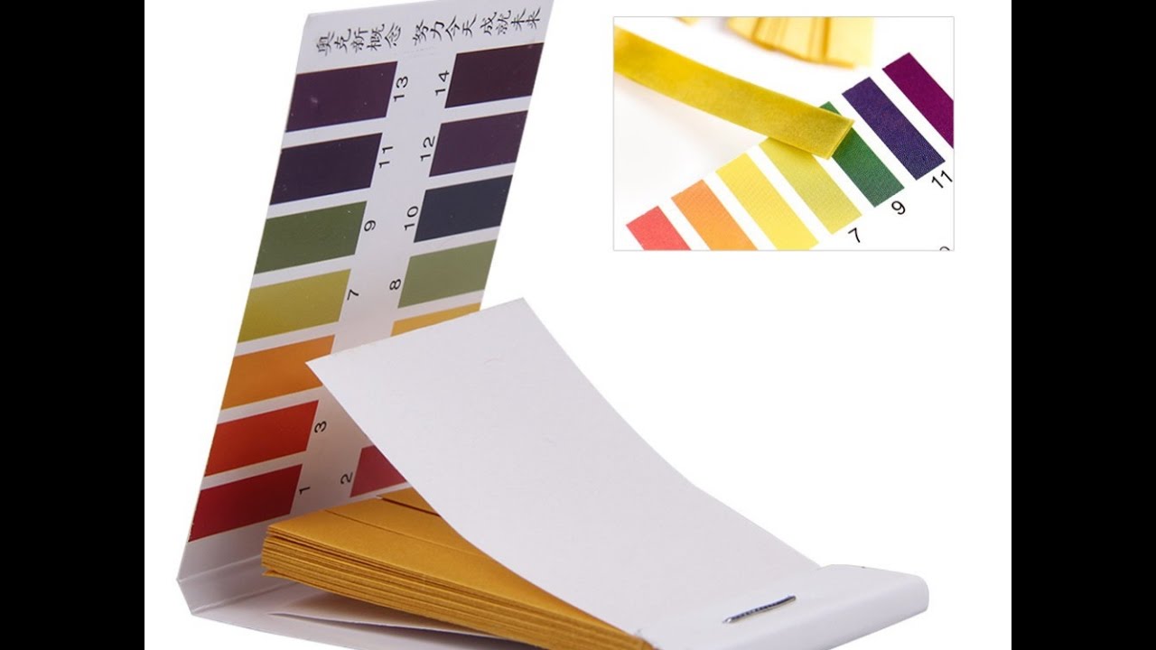 лакмусовой бумажкой индикаторная бумага рН (кислотность) для аквариума против Soda (Пепси)