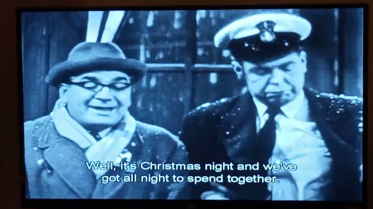 Classic comedy from the late Harry worth from the last train episode wishes us a merry Christmas 