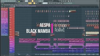 aespa (에스파) - Black Mamba | Instrumental