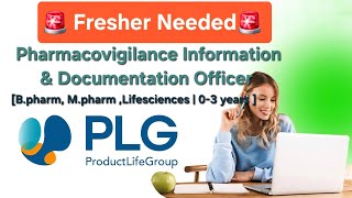 Fresher Needed in PV | Pv Information and Documentation Officer | Remote Job | 2026 latest Job News