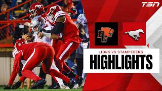 CFL WEEK 11 BC Lions vs Calgary Stampeders Full Highlights