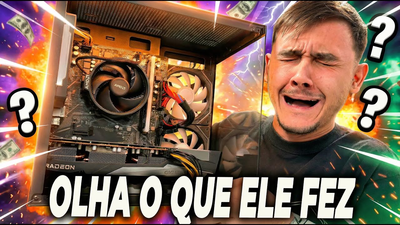 Montou o PC SOZINHO com apenas 10 anos 🤯