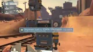 Team Fortress 2 - Engineer Dispenser bug