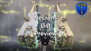 Pantheon Of Woe 11th Edition Style! Necrons List Preview 