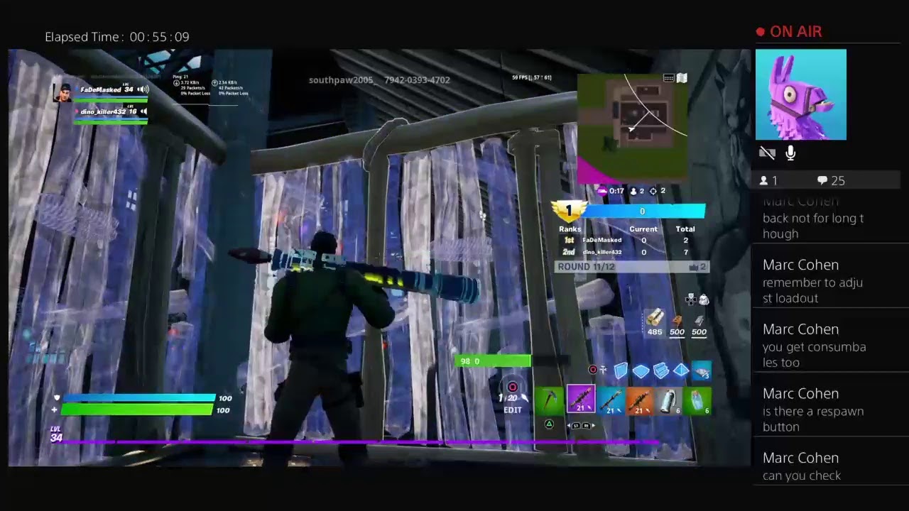 Fortnite corative bio zone wars