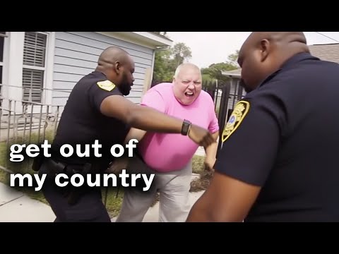 When A Racist Old Man Gets Arrested