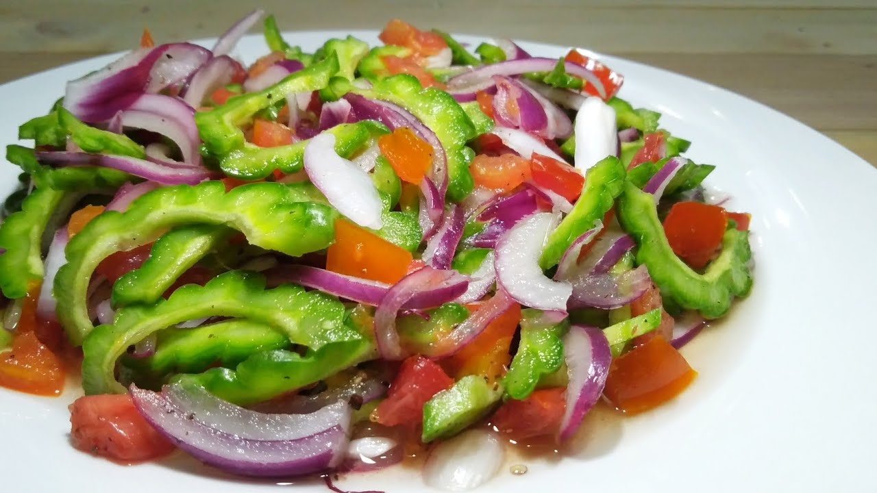 HEALTHY AND DELICIOUS AMPALAYA SALAD HOW TO MAKE AMPALAYA SALAD