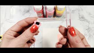 DIY Paperclip Planner charms using Dollar Tree Flip Flop Accessories