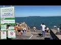 Revellers enjoy the sunshine at Dublin's Seapoint