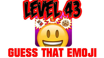 Guess That Emoji Level 43 - All Answers - Walkthrough ( By IcySpark )