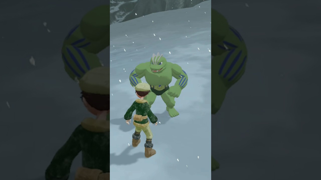 Shiny Machoke - Pokemon Legends: Arceus