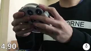 Some Sub-5 Rubik's Clock Solves