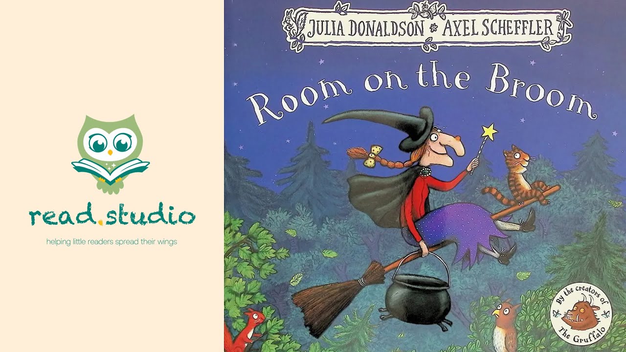 🎃 Room on the Broom by Julia Donaldson | Bedtime Story for Kids ...