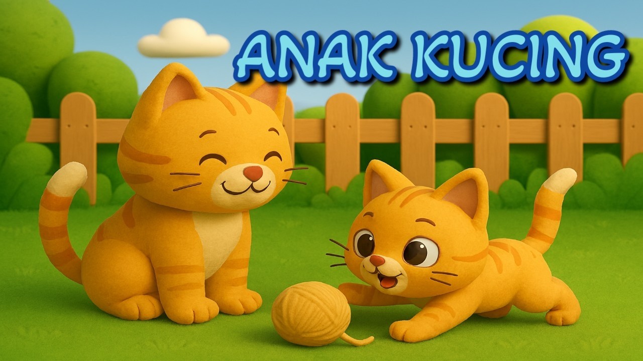 Lagu Anak Anak - KUCING LUCU MEONG MEONG - Lagu Anak & Balita Paling Viral Terbaru 2026