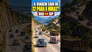 A rodovia que cortou pela metade a viagem entre Rio e São Paulo