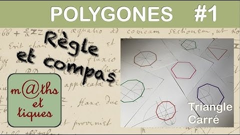 Polygones réguliers à la règle et au compas #1 sur 4