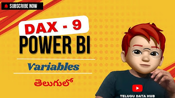 DAX Variables Power BI Telugu A Comprehensive Guide | Telugu Data Hub