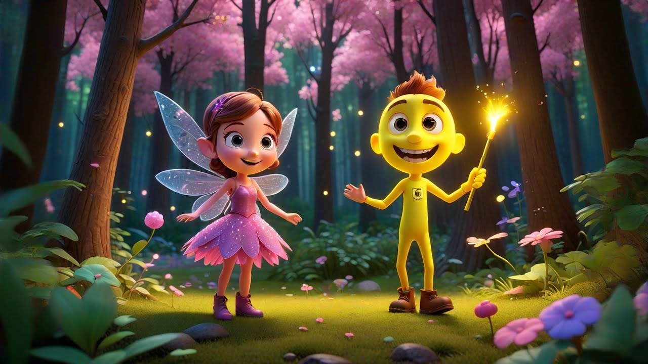 Five Little Wands Cast Sparkly Spells | Magical Counting Song | Nursery Rhymes and Pretend Play