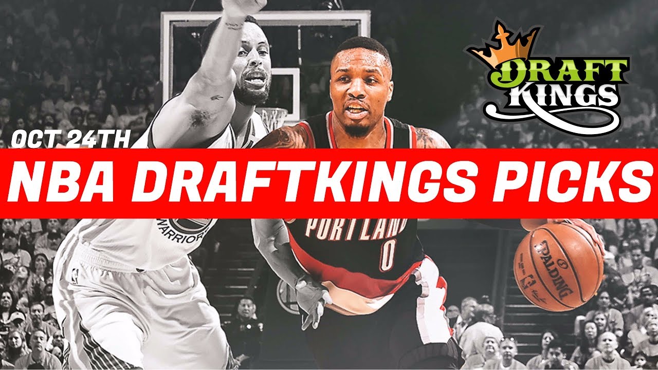 10/24/17 NBA DraftKings Picks Top 5 Plays YouTube