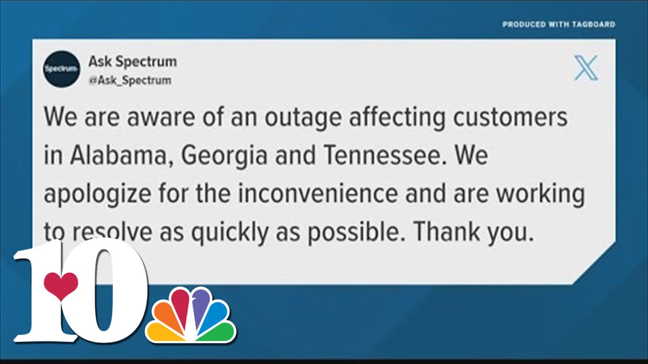 Spectrum experiencing internet outages in Tennessee and other states