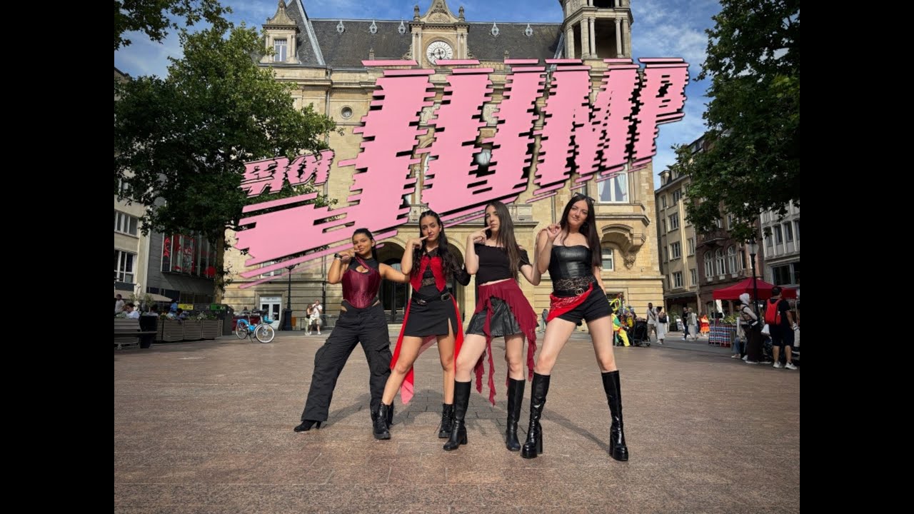 [KPOP IN PUBLIC] BLACKPINK(블랙핑크) `JUMP [ONE TAKE] | Dance Cover by OUTLAWS from Luxembourg