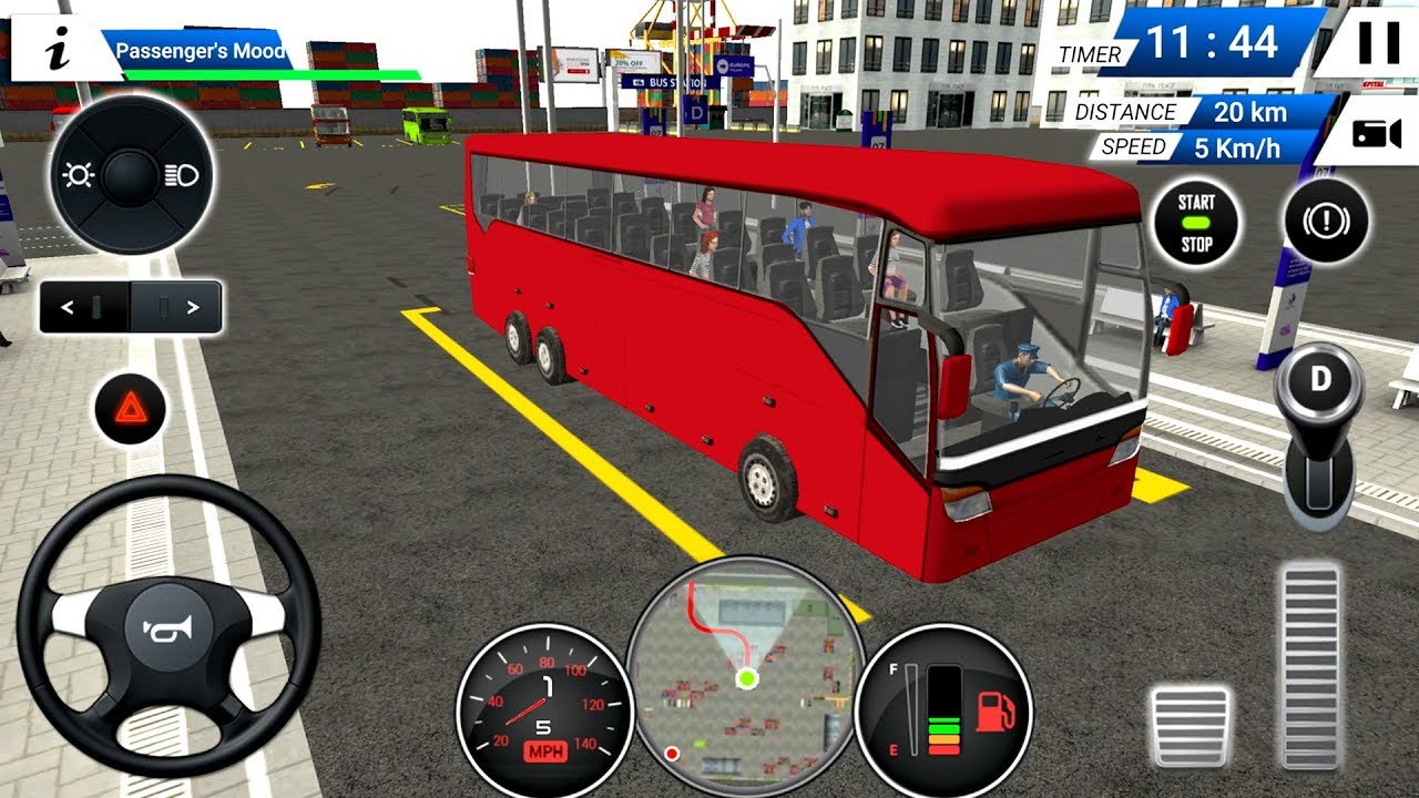 Bus Simulator 2019 (by Hyperfame Games Studio) Android Gameplay [HD]