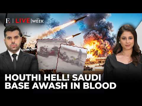 Houthi Strike Carnage: Gruesome Footage Shows Aftermath at Saudi Base | Firstpost Live