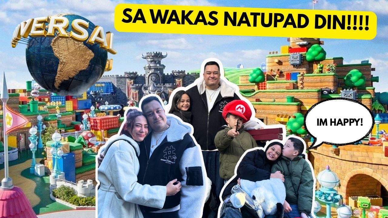 FINALLY NATUPAD DIN ANG PANAGARAP NAMIN! UNIVERSAL STUDIOS OSAKA NA TAYO! | Nina Rayos
