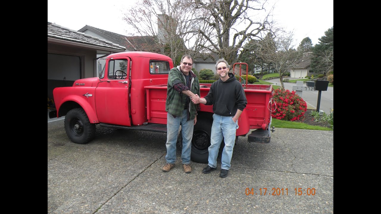 BBS43. 1957 Power Wagon finds a new home.