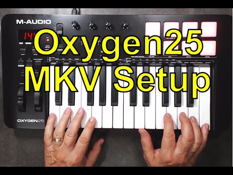 M-Audio Oxygen25 Mkv Review x Setup