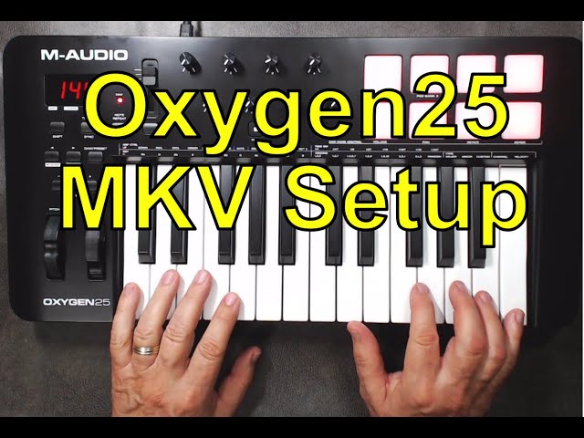 M-Audio Oxygen25 MKV Review & Setup - YouTube