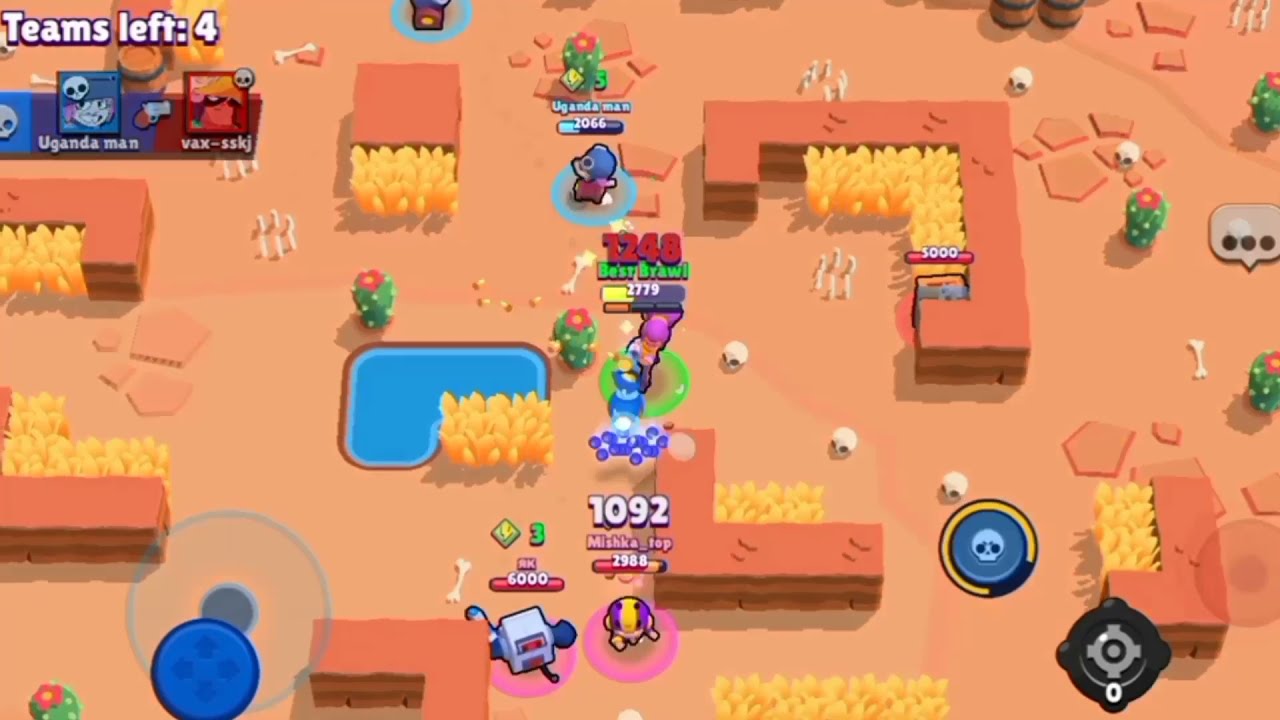 SHELLY IN Duo Showdown |brawl stars gameplay