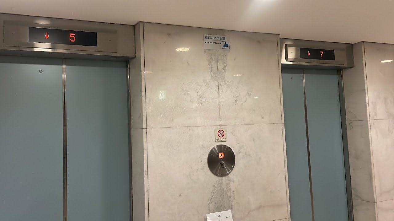 三菱エレベーター 呼出ボタンのみ未更新のエレモーション【更新機】