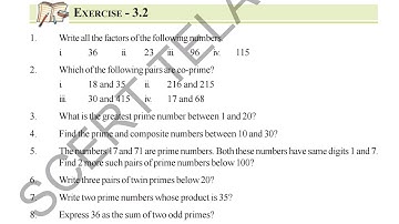 Class 6 | Maths | Chapter 3: Playing with Numbers | Exercise 3.2 Solutions | Telangana State Board |