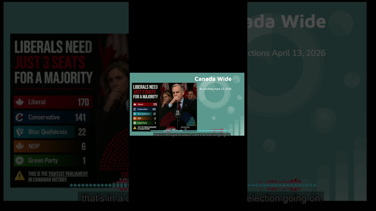 Hey, Scarborough. April 13, 2026 Vote . Canada needs you