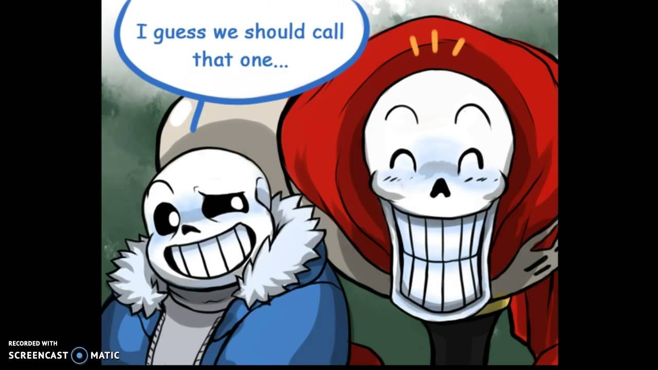 Pa-PIE-rus! (Undertale comic) ft. Dakota Garza - YouTube