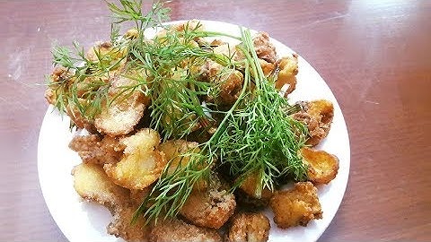 Cách làm món cá rô phi chiên giòn!