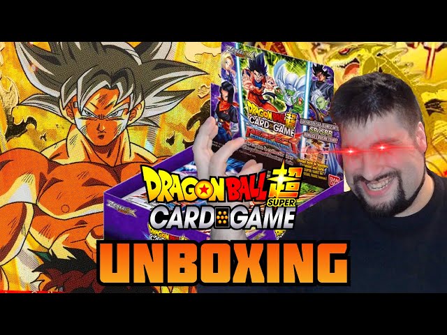 UNBOXING CAJA PERFECT COMBINATION!!! BUSCANDO A GOKU MUI GOD RARE | DRAGON  BALL CARD GAME - YouTube