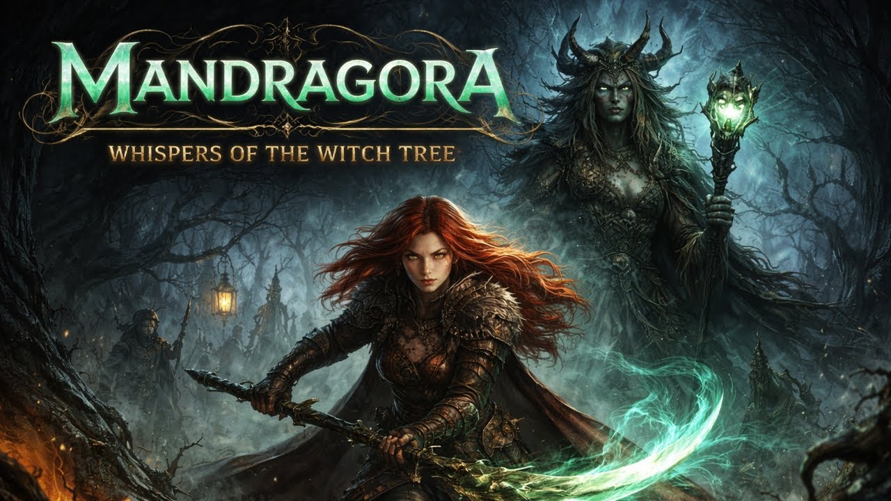 Mandragora Whispers of The Witch Tree Gameplay on Xbox SX. Прохождение часть 1.