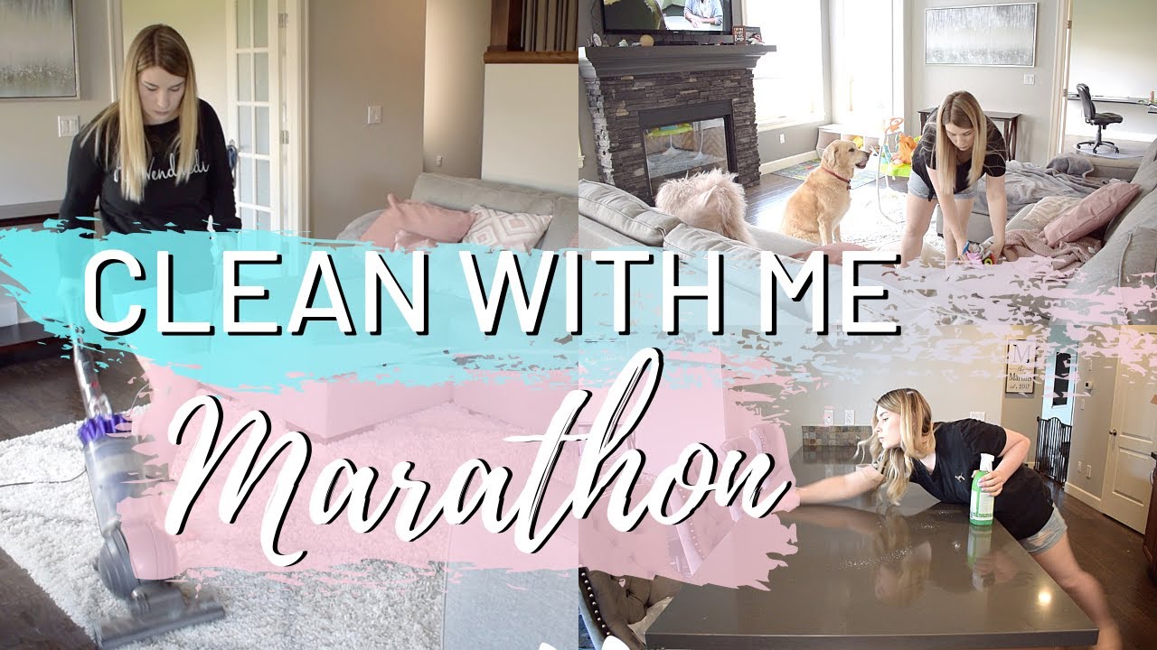 SUMMER CLEAN WITH ME MARATHON // 1 1/2 HOURS OF EXTREME CLEANING ...