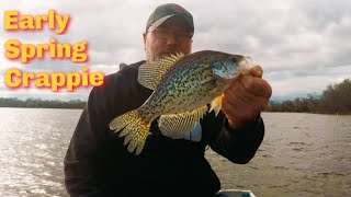 Early spring Crappie fishing