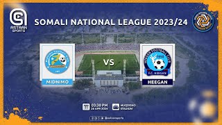 Midnimo 🆚 Heegan | Somali National League.