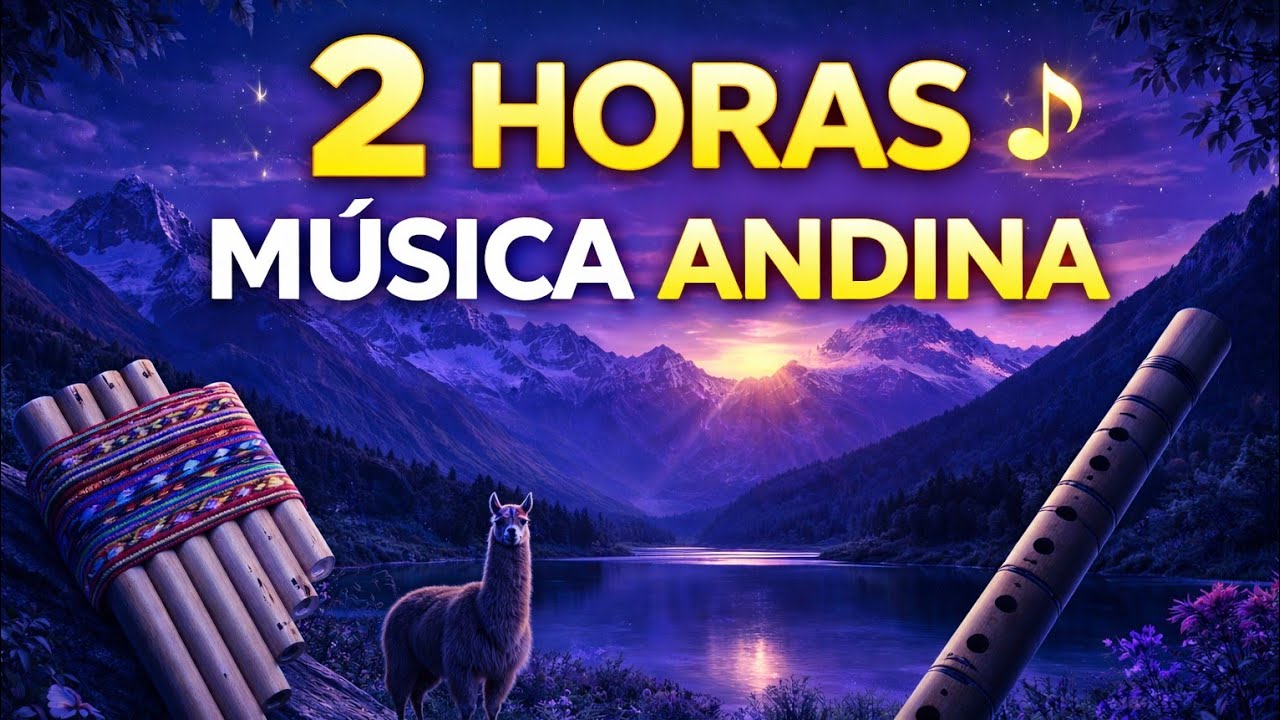 2 Horas de Música Andina para Dormir 🌙 Flauta Instrumental Relajante