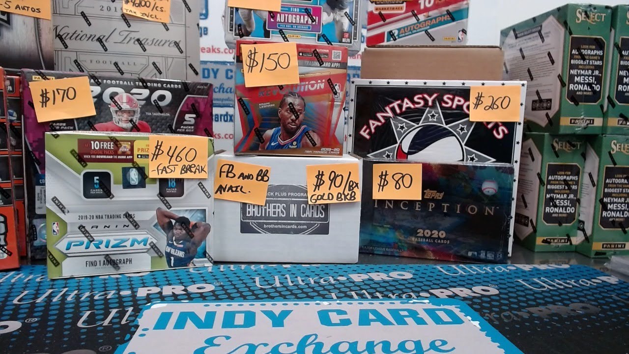 Indy Card Exchange Live 4/3 YouTube