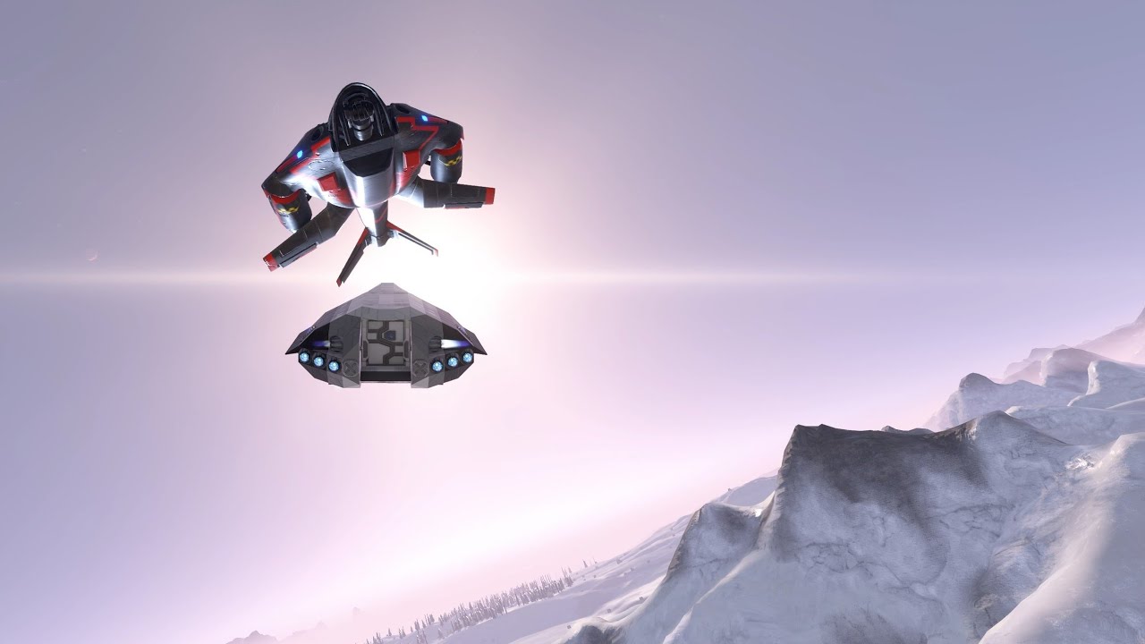 Empyrion Dogfighting vs 3x erratic Zirax Bombers in a starter ship