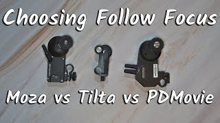 Tilta Nucleus Nano | Moza iFocus | PDMOVIE Live Air | Wireless Follow Focus Roundup |