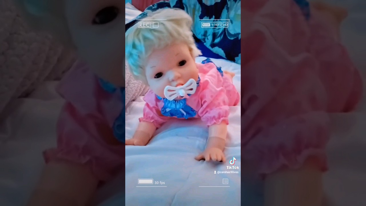 Oopsie Daisy Baby Doll Crawls + Cries!