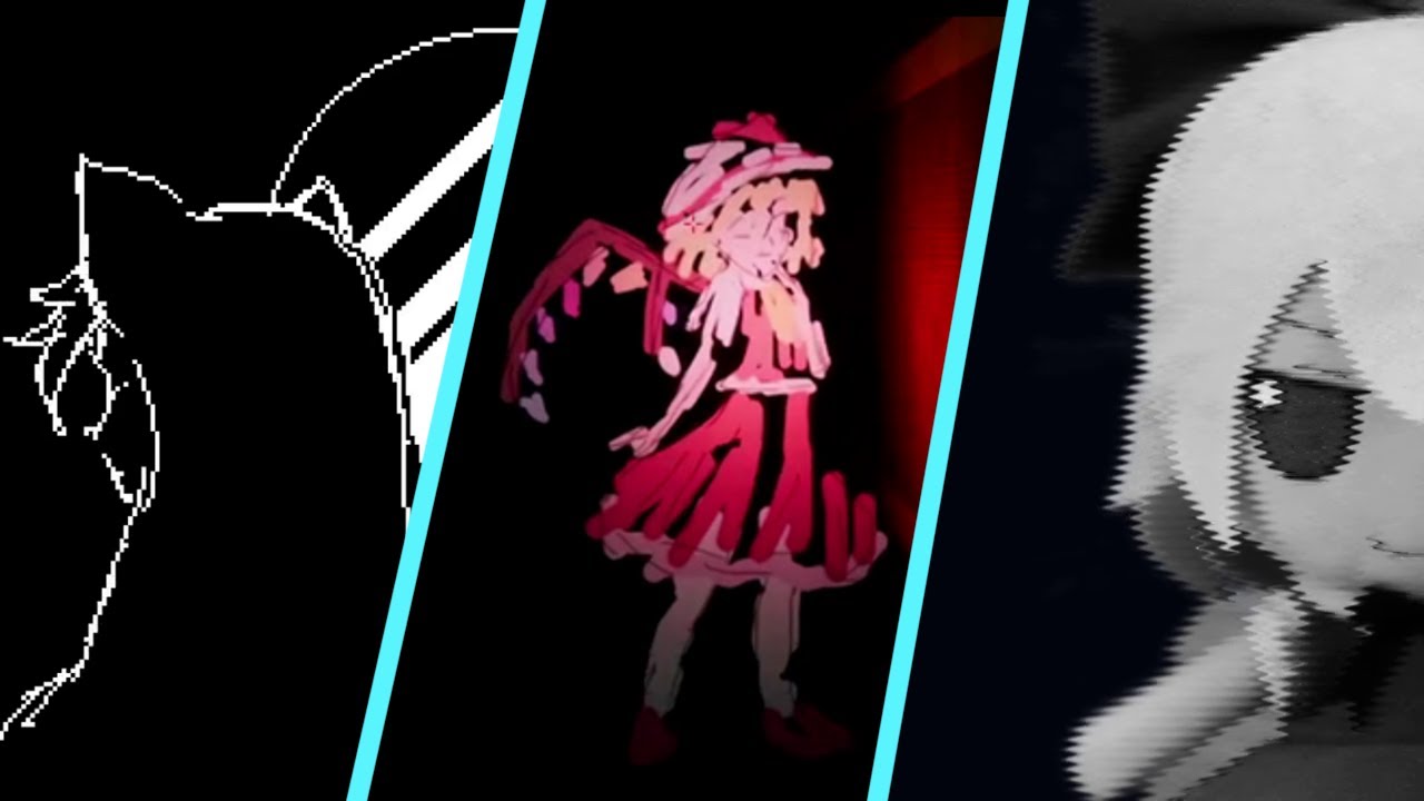 3 SCARY TOUHOU HORROR GAMES