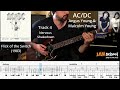AC/DC Flick of the Switch Main riff for every song Angus & Malcolm Young