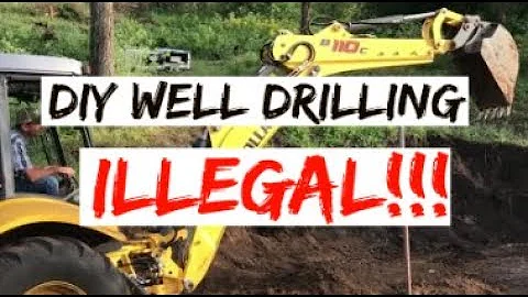 #213 - Is It Really Illegal To Drill Your Own Well???